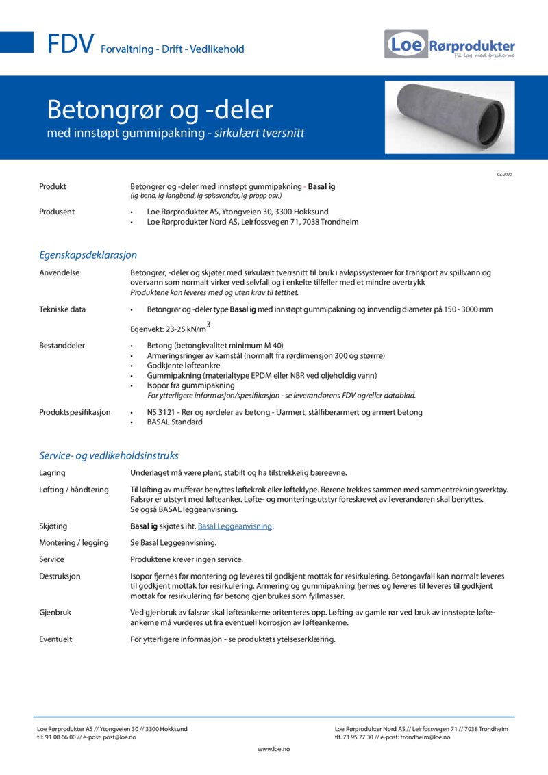 Loe R&oslash;rprodukter_FDV Betongr&oslash;r.pdf
